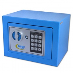 Asec AS10489 Compact Digital/Electronic Keypad PIN Safe with £1K/10K